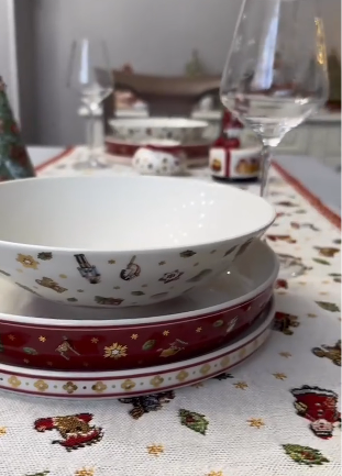 La Boule Natal na ceia da Juliana